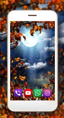 Autumn Moon Live Wallpaper android App screenshot 0